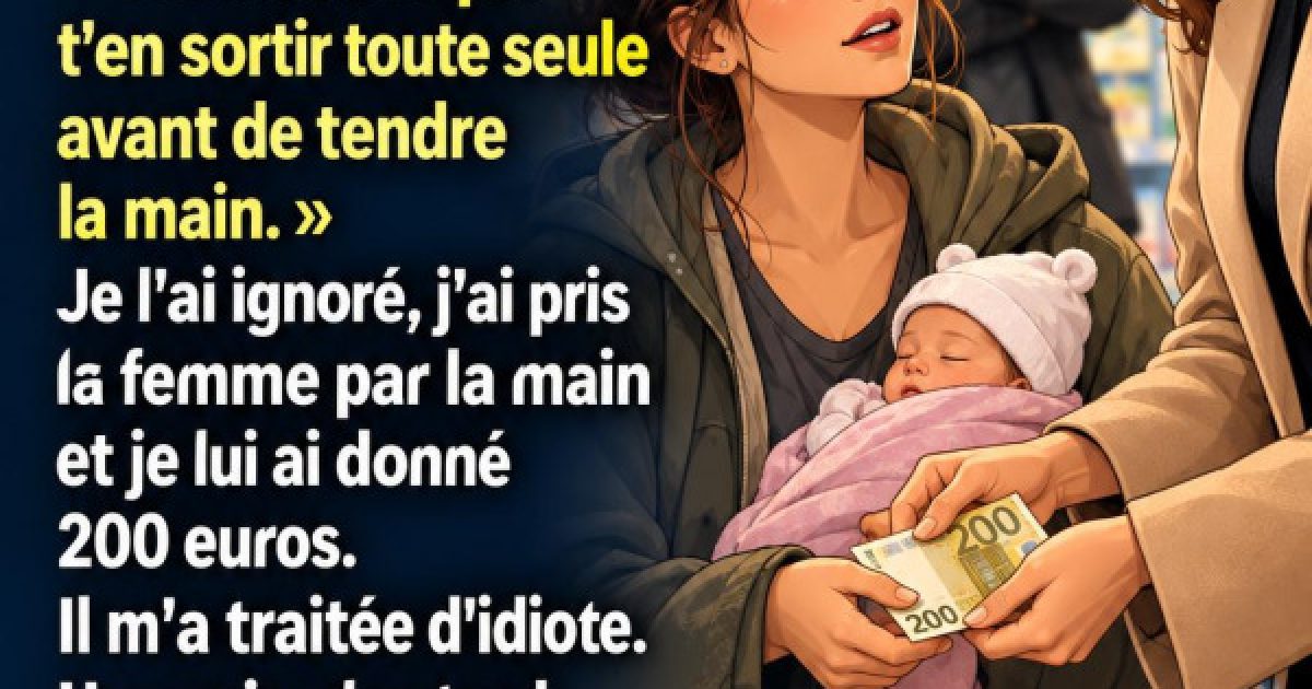 Elle aide une inconnue en larmes au supermarché : un mois plus tard, elle découvre la vérité bouleversante