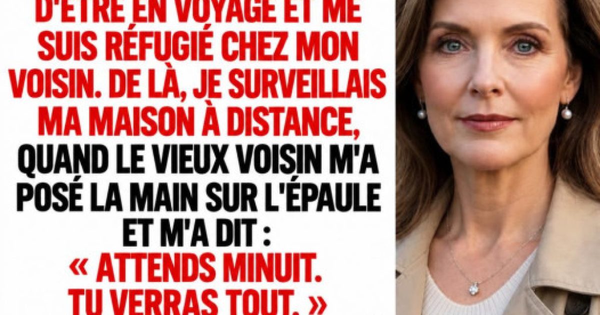 Elle fait semblant de partir en voyage et découvre ce que son fils faisait vraiment dans sa maison