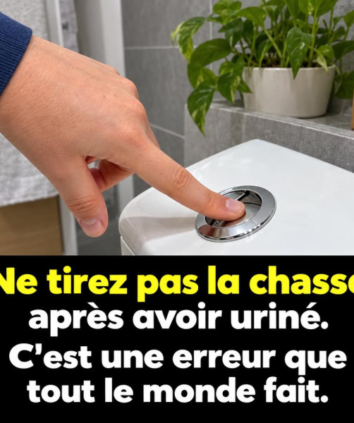 Cette astuce ultra-simple pour économiser des milliers de litres d'eau dans vos toilettes