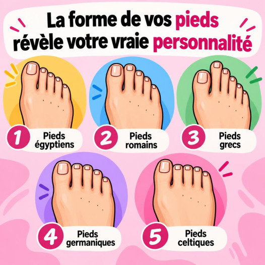 Ce que la forme de vos pieds révèle vraiment sur votre personnalité