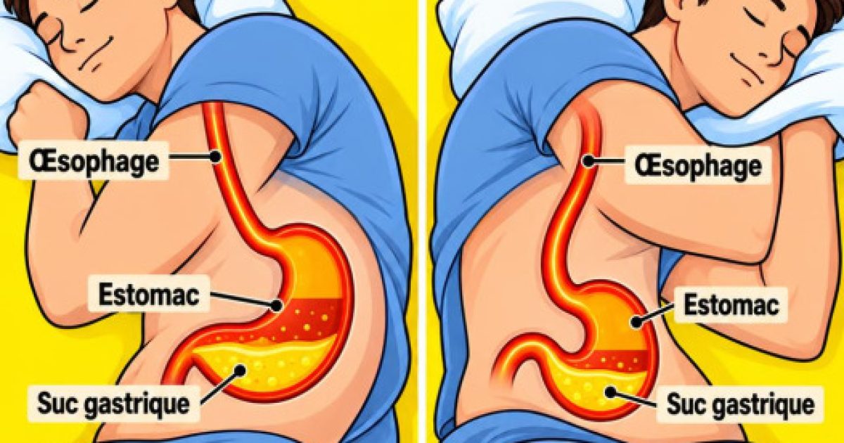 Dormir sur le côté droit : bonne ou mauvaise idée pour votre digestion nocturne ?