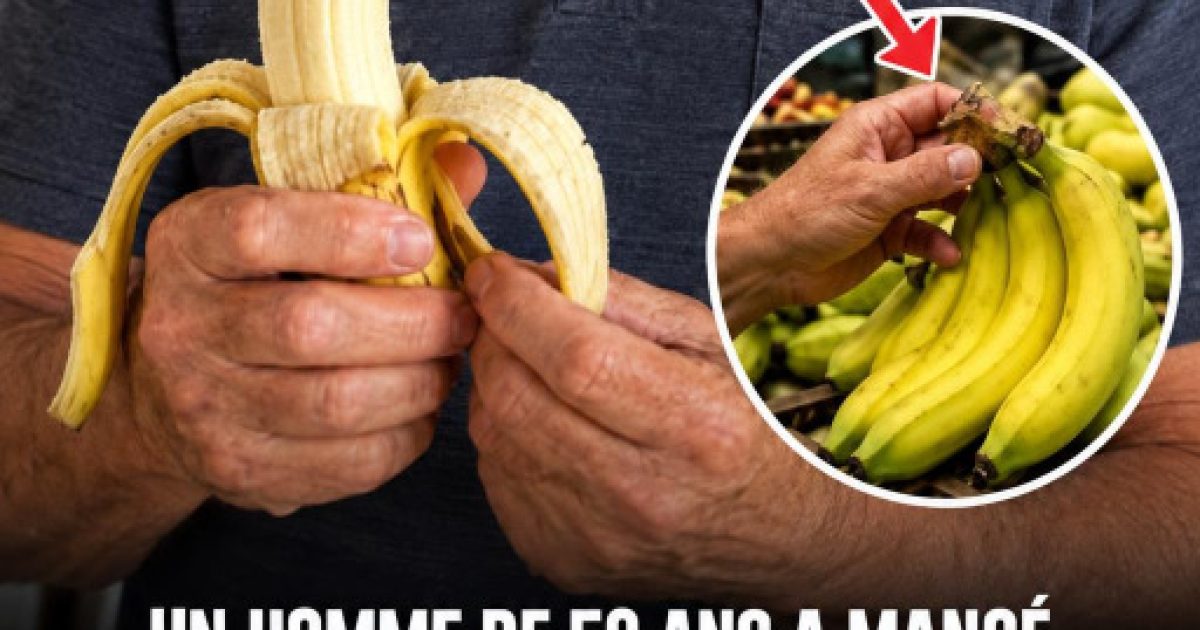 Il mangeait une banane chaque soir depuis un an : la réaction de son médecin l'a surpris