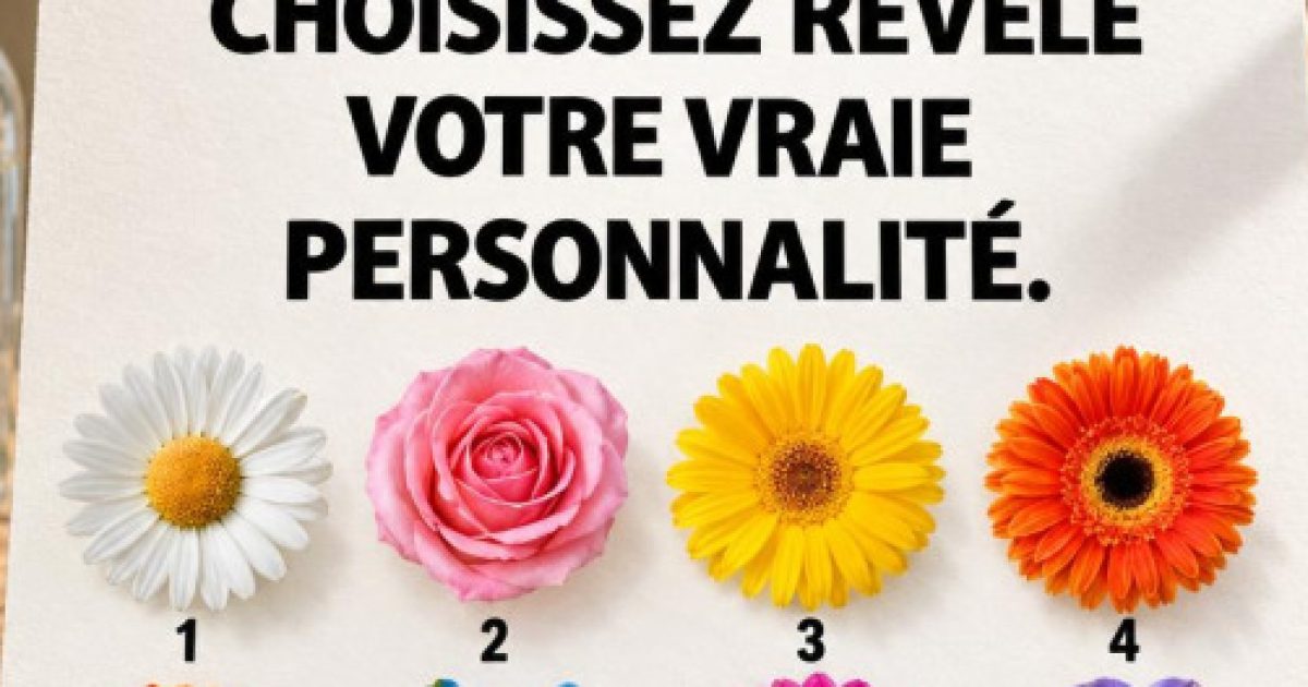 Ce que votre fleur favorite dit vraiment de votre personnalité