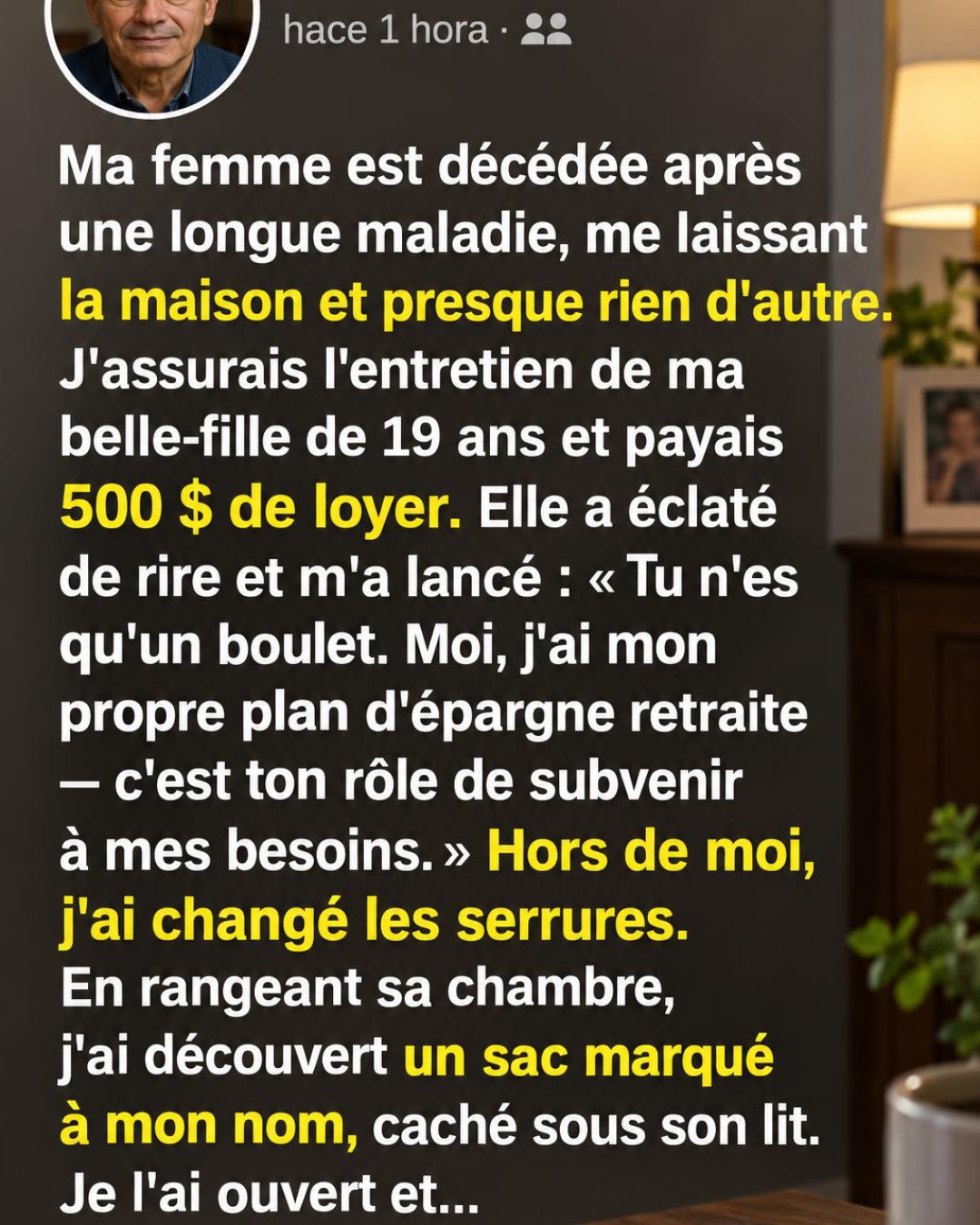 Il change les serrures après une dispute : ce qu'il découvre dans la chambre de sa belle-fille le laisse sans voix