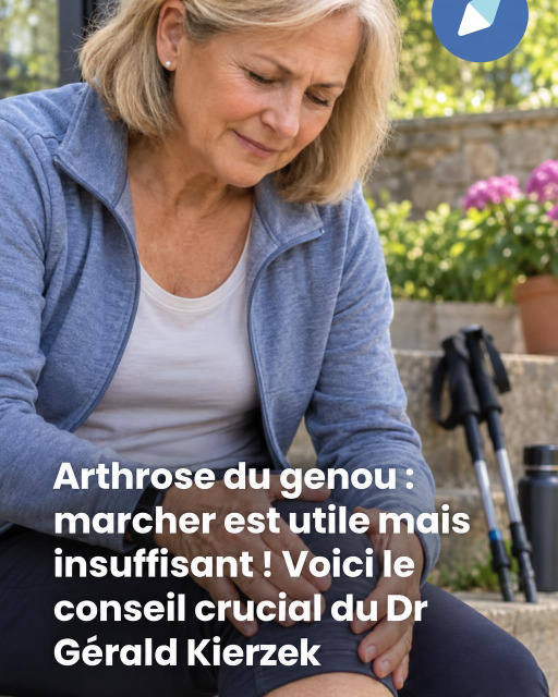 Arthrose du genou : pourquoi se contenter de marcher ne suffit pas vraiment