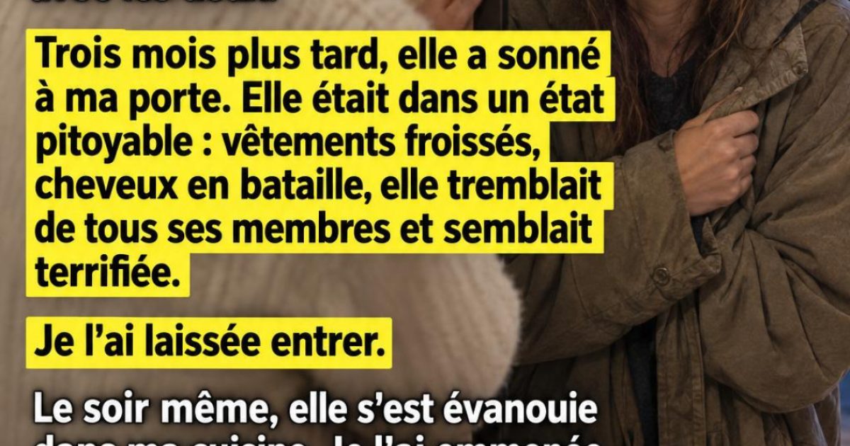 Elle ouvre sa porte à celle qui l'a trahie : ce qu'elle découvre dans sa doublure de manteau va tout changer