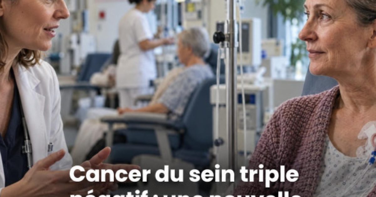 Cancer du sein triple négatif : ce traitement innovant pourrait transformer la prise en charge des patientes