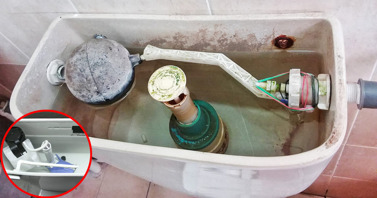 Nettoyage manuel du réservoir des toilettes