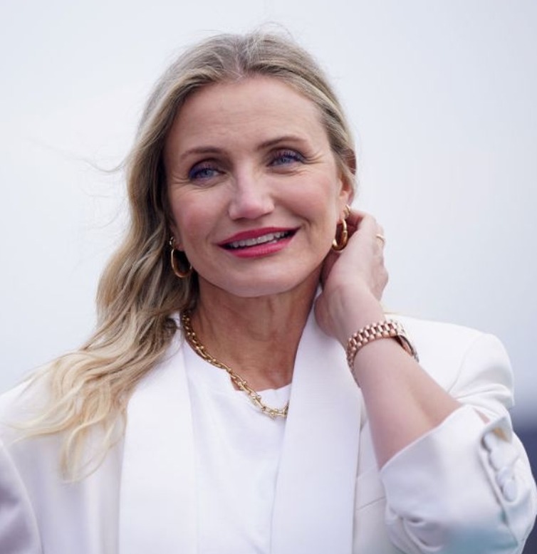 Cameron Diaz actuelle, souriante