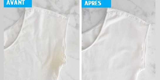 Blanc textile retrouvant sa brillance