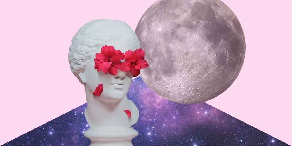 Photo d'une super Lune brillante dans le ciel nocturne