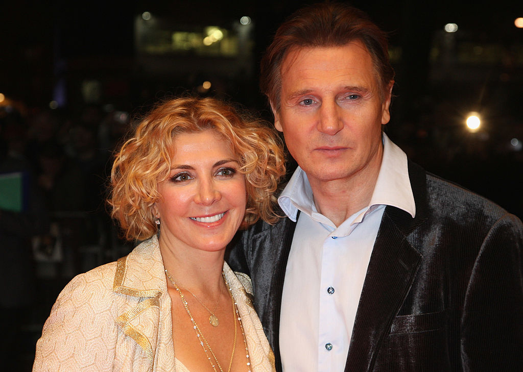 Natasha Richardson souriante lors d'un événement